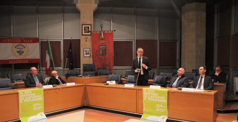 Presentazione del DUC nella Sala Consiliare del Comune di Capurso